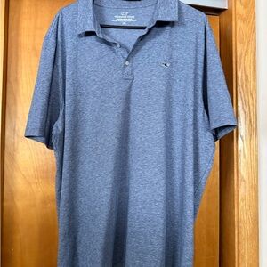 Vineyard Vines Classic Blue Polo Shirt